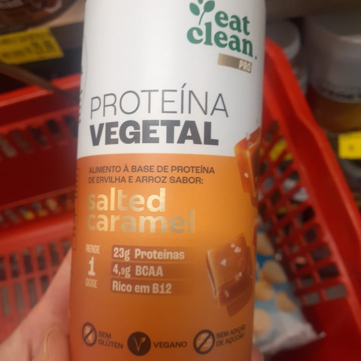 review photo of Eat clean Proteína Vegetal Salted Caramelo shared by @liviasilvestrini on 24 May 2022 - review