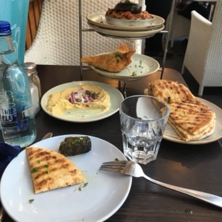 review photo of The Real Greek -Westfield Stratford City Hummus shared by @jadewolf on 11 May 2020 - review