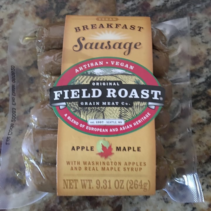 photo of Field Roast Apple & Maple Breakfast Sausages shared by @tonyarothe on  02 May 2020 - review