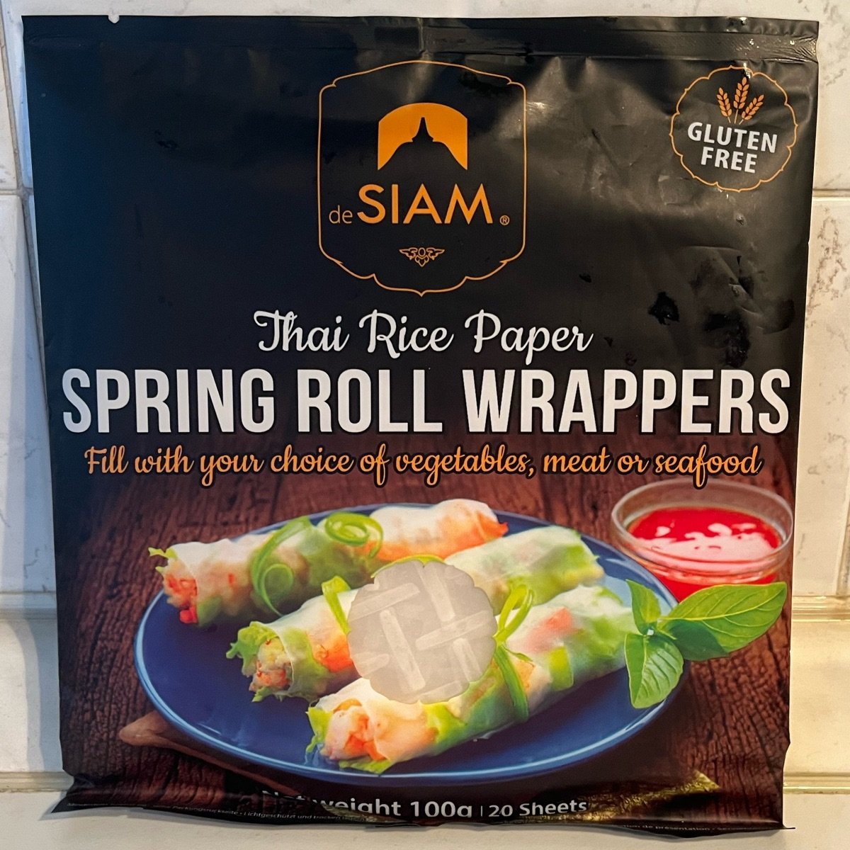 Spring roll wrappers at de Siam - Review by @mattia0 | abillion