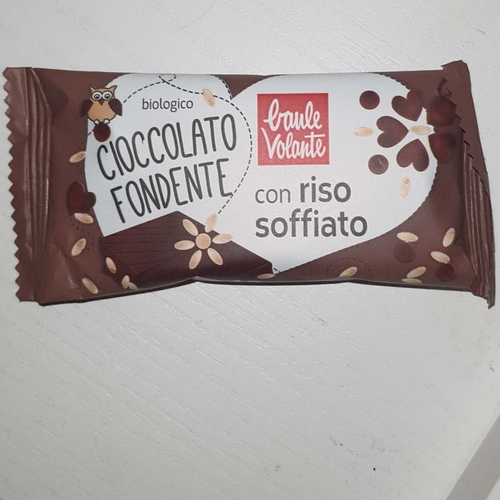 photo of Baule volante Cioccolato fondente con riso soffiato shared by @giuliabarchiesi on  23 Nov 2022 - review