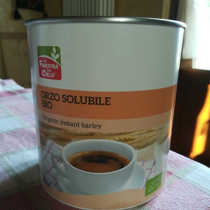 photo of La Finestra Sul Cielo Café de cereales (orzo mix soluble bio) shared by @serenasensi on  01 May 2022 - review