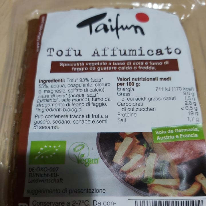 photo of Taifun Tofu Affumicato shared by @asietta69 on  28 Nov 2021 - review