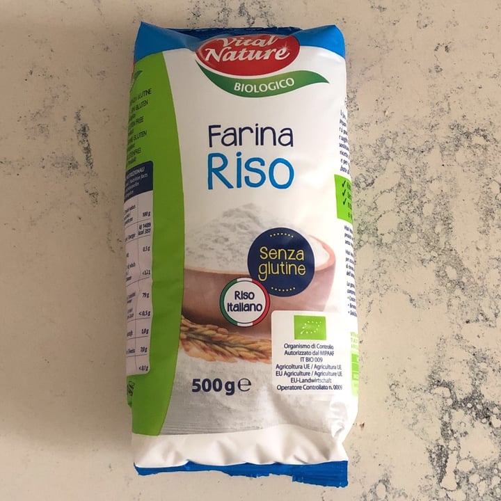 review photo of Vital Nature Biologico Farina riso shared by @chiarabgp on 29 Jul 2022 - review