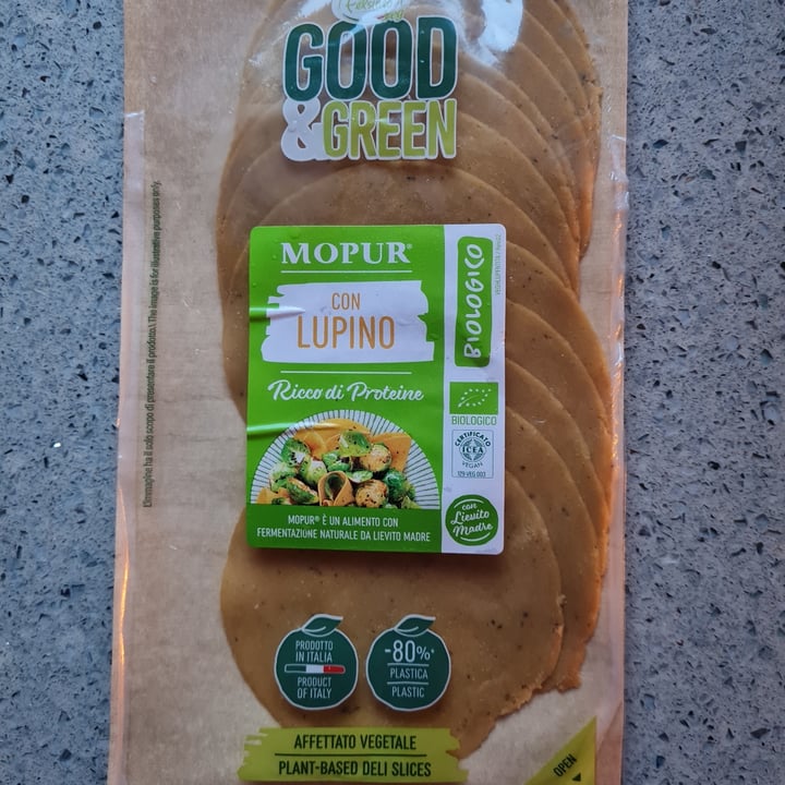 photo of Good & Green Affettato vegetale di lupino shared by @samuela1974 on  06 Sep 2022 - review