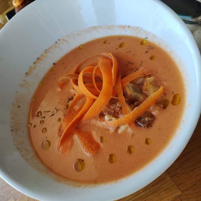 Photo of the dish “Gazpacho Con Crudités”