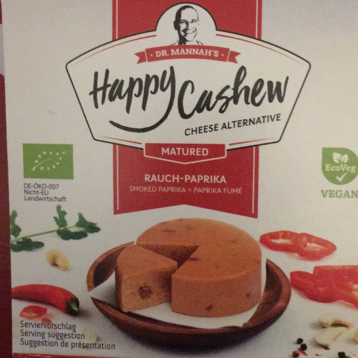 photo of Dr. Mannah's Happy Cashew Cheese Alternative Matured Rauch-Paprika shared by @ciners on  19 May 2020 - review