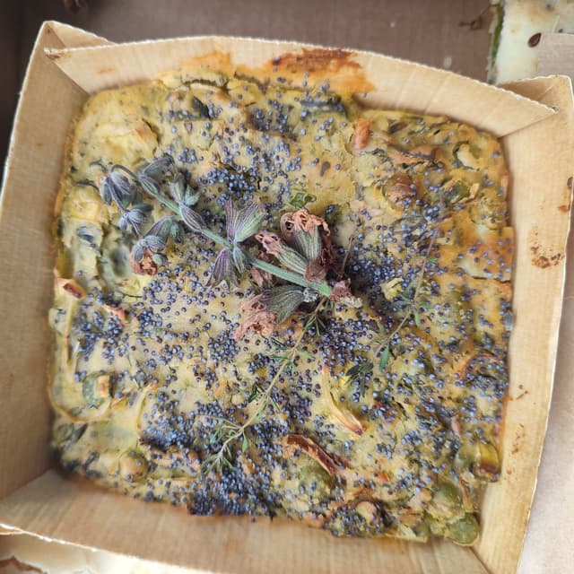 Foto do prato “Polpettone Vegano”