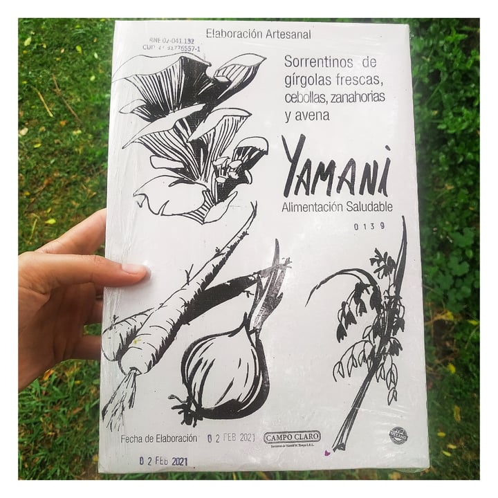 review photo of Yamani Alimentos Sorrentinos de Gírgolas Frescas, Cebollas, Zanahorias y Avena shared by @belup on 20 Mar 2021 - review