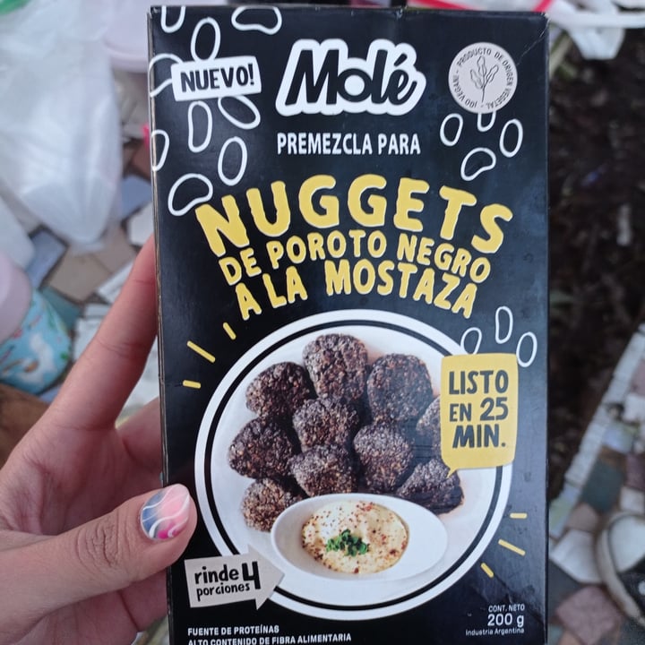 photo of Molé Nuggets de poroto negro a la mostaza shared by @marialuzhernandez on  25 Sep 2021 - review