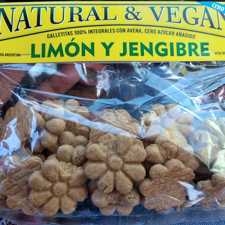 review photo of Natural & Vegan Galletitas Integral Con Limón Y Jengibre shared by @alejasan on 11 Oct 2021 - review