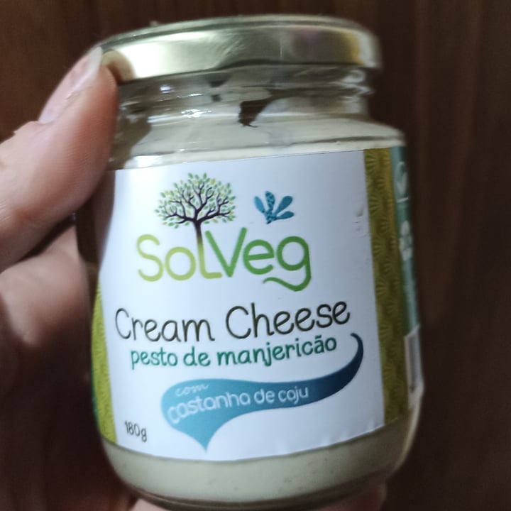 photo of Solveg Cream Cheese Manjericão shared by @lucorrea on  15 Jun 2022 - review