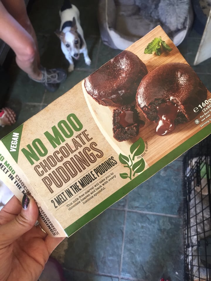 review photo of Iceland Foods No Moo Chocolate Puddings 2-Pack shared by @amyfortheanimals on 04 Jan 2020 - review