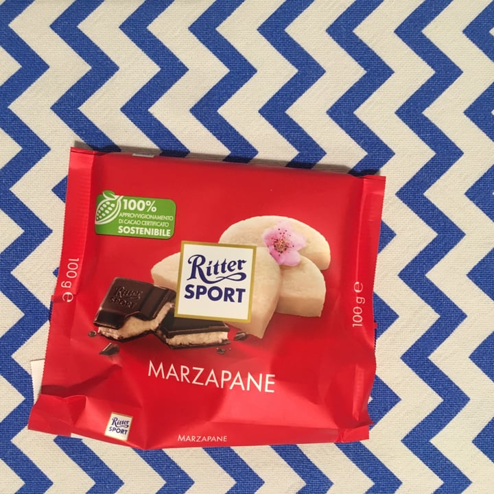 photo of Ritter Sport Marzapane shared by @angela-moretti on  17 Dec 2022 - review