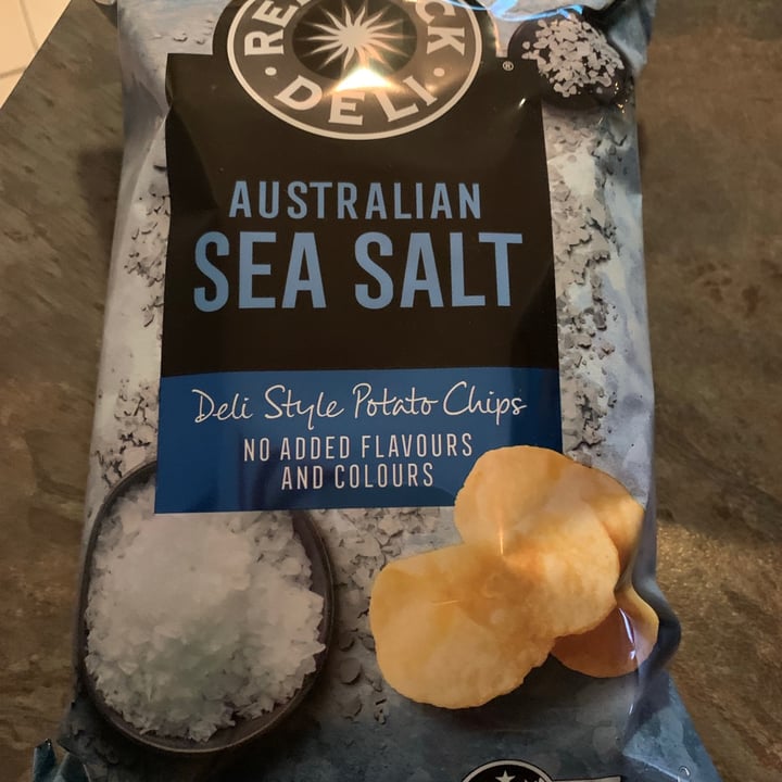 review photo of Red Rock Deli Sea Salt Deli Style Potato Chips shared by @jasmine94 on 22 Aug 2021 - review