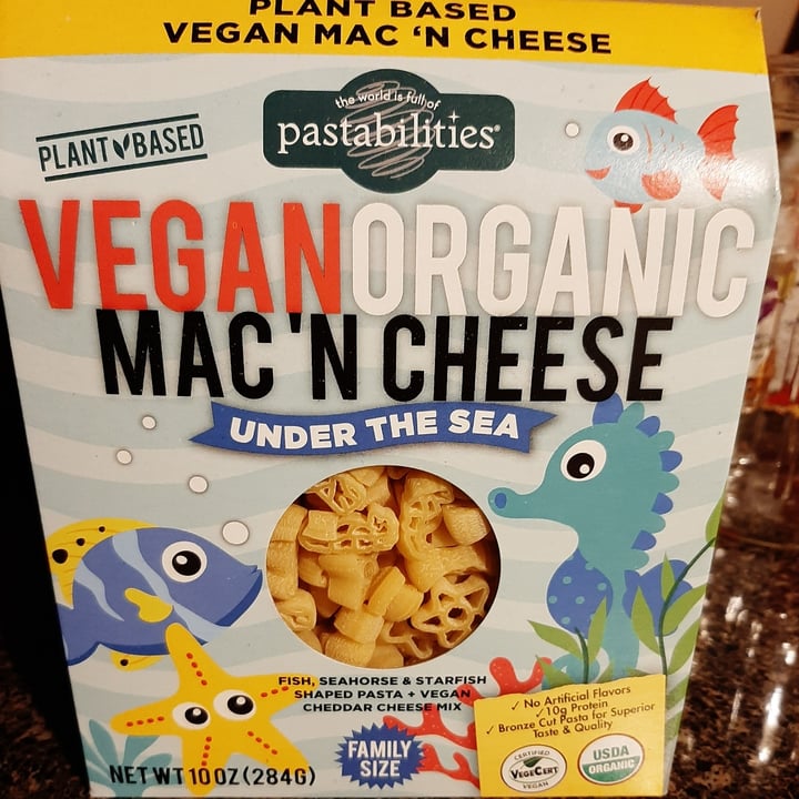 photo of Pastabilities Organic under the sea Mac ‘N Cheese shared by @treehugginjen on  17 Nov 2021 - review