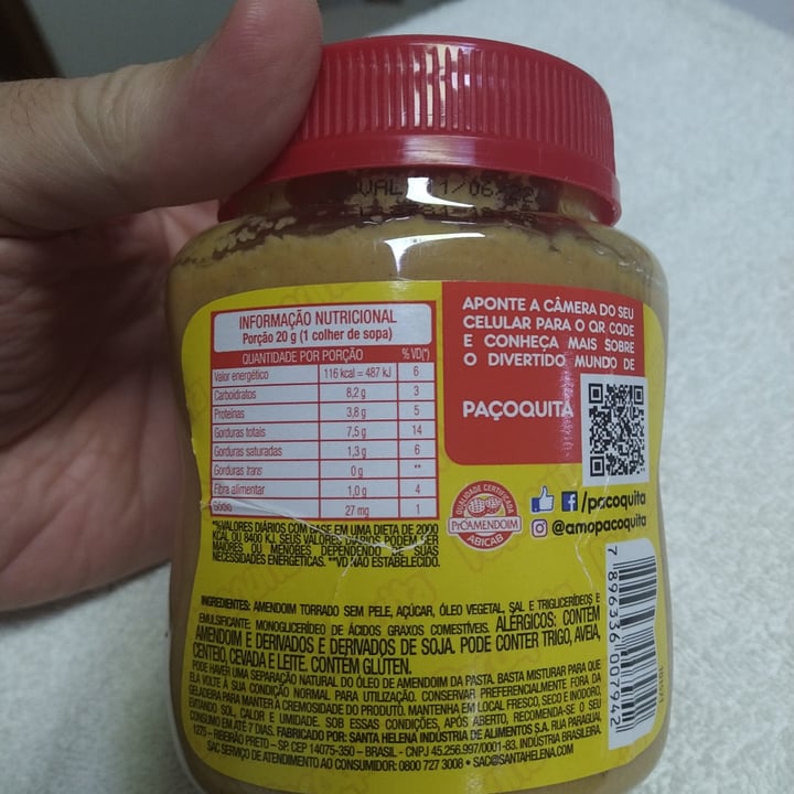 review photo of Santa Helena Pacoquita cremosa shared by @mrgioielli on 10 May 2022 - review