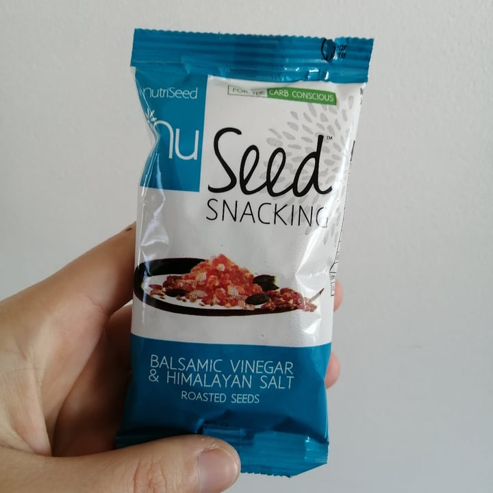 photo of Nutriseed Salt and vinegar seeds shared by @kirstprepok on  10 Aug 2020 - review