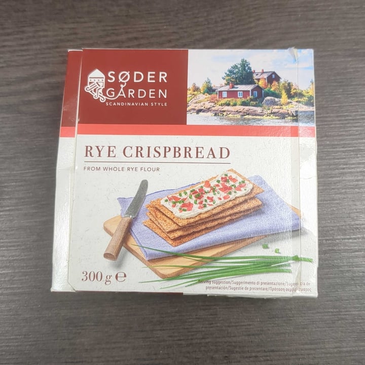 photo of Søder garden Rye Crispbread shared by @ant0basta on  09 Dec 2022 - review