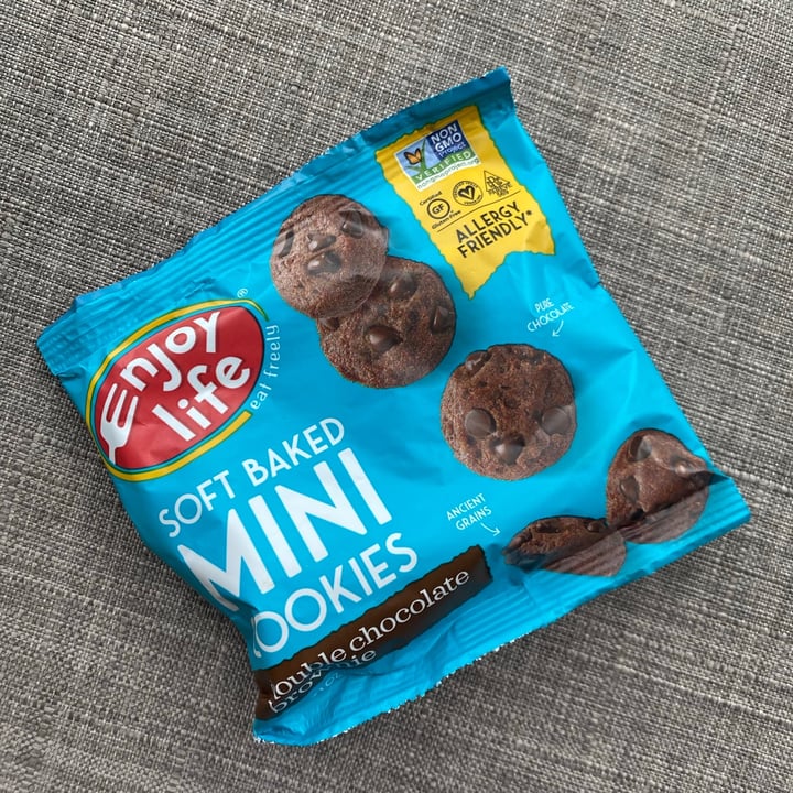 photo of Enjoy Life Crunchy Cookies Double Chocolate shared by @cocothekoala on  02 May 2021 - review