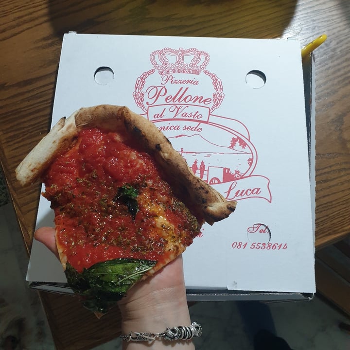 photo of Pizzeria Pellone Pizza Marinara shared by @melanyminichino99 on  23 May 2022 - review