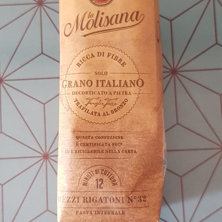 photo of La Molisana Mezzi Rigatoni N°32 Integrali shared by @zampalgot on  28 Aug 2022 - review