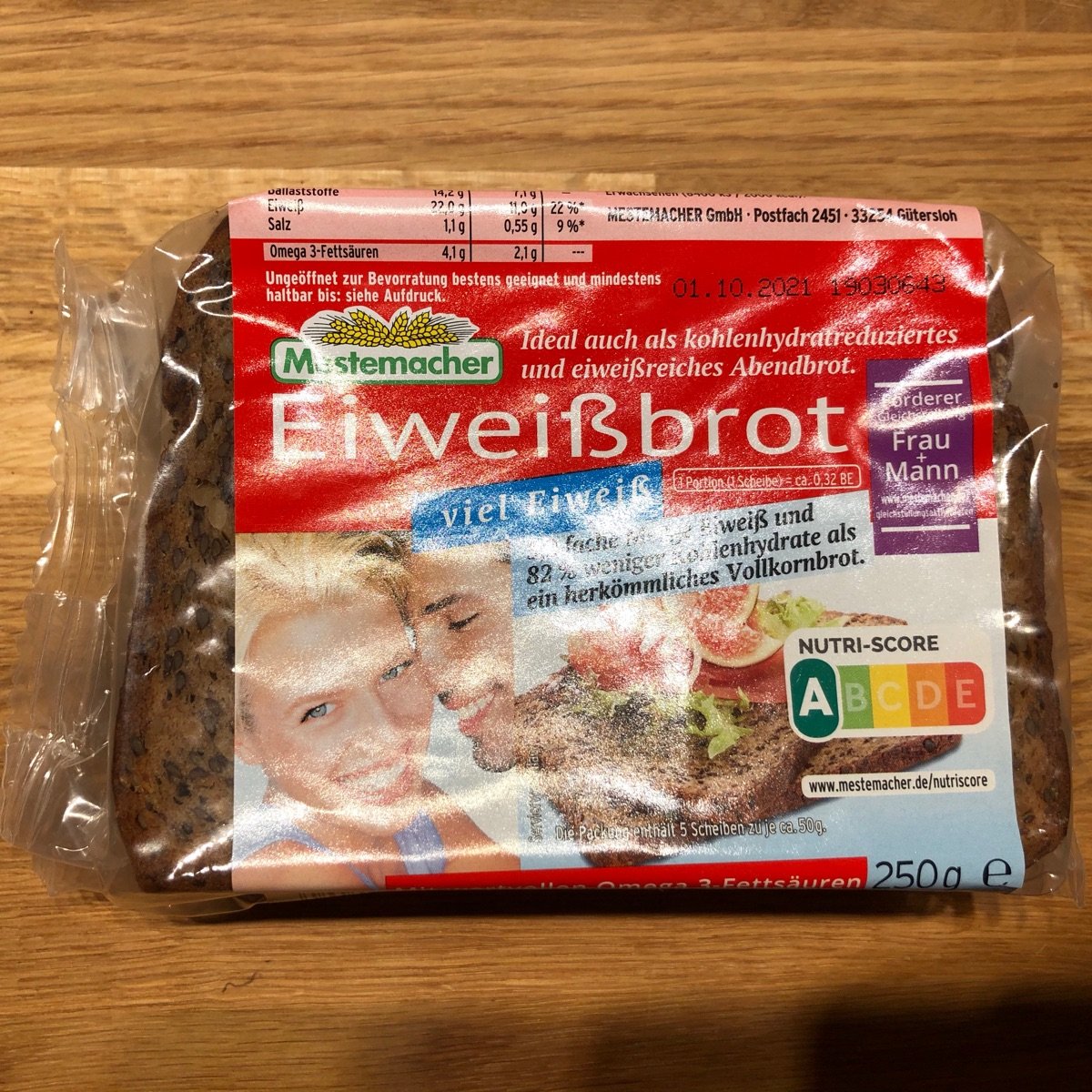 Eiweißbrot from Mestemacher - Vegan Product Reviews &amp; Ratings | abillion