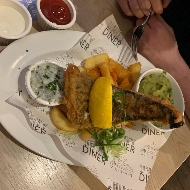 photo of Unity Diner The UD Tofish & Chips shared by @alessiale on  07 Feb 2022 - review