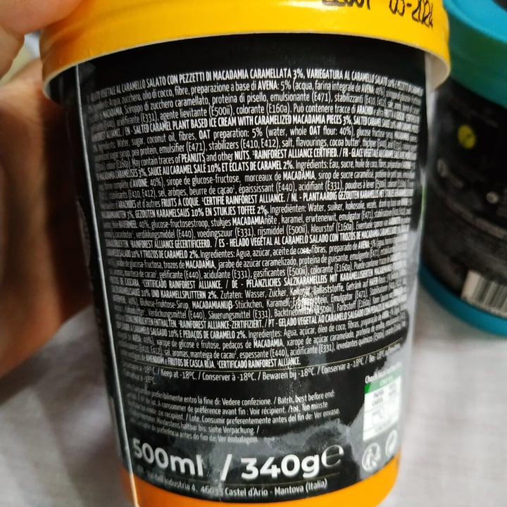 review photo of VClub Gelado de caramelo salgado e macadâmia shared by @martarosario17 on 23 Jul 2022 - review