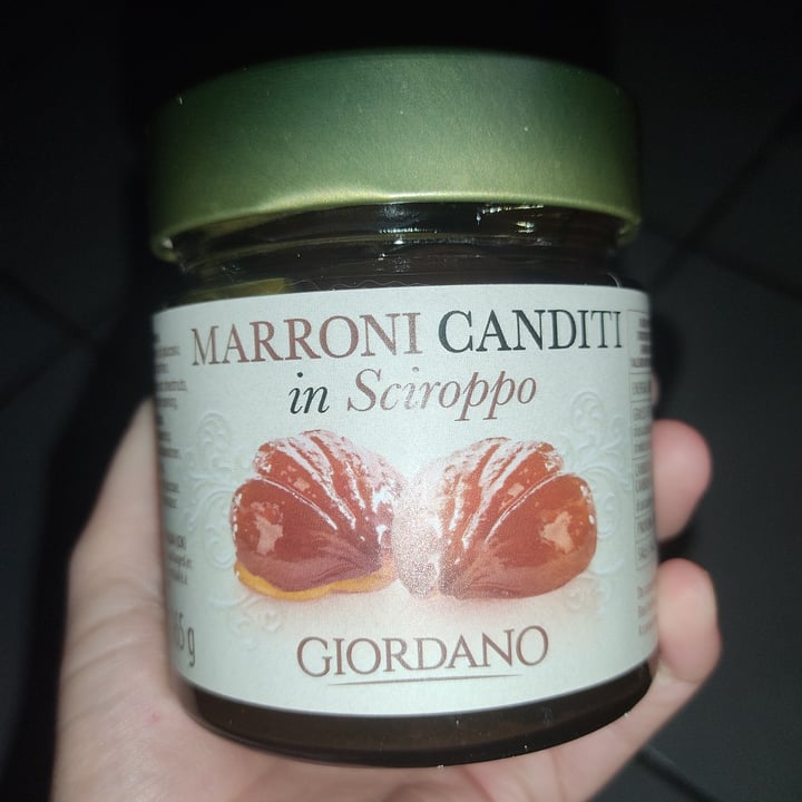 review photo of Giordano Marroni Canditi In Sciroppo shared by @valentinat on 23 Mar 2022 - review