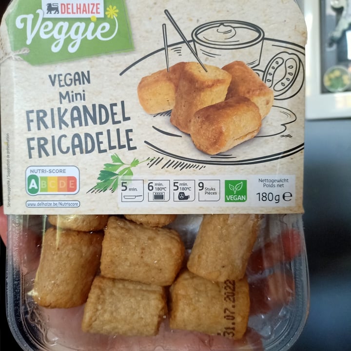 photo of Delhaize veggie Vegan mini frikandel fricadelle shared by @marsss on  07 Aug 2022 - review