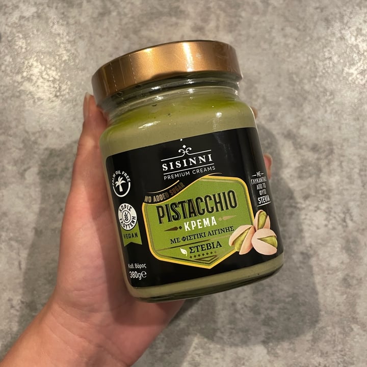 photo of Sisinni pistacchio cream spread shared by @ariveg on  27 Mar 2022 - review