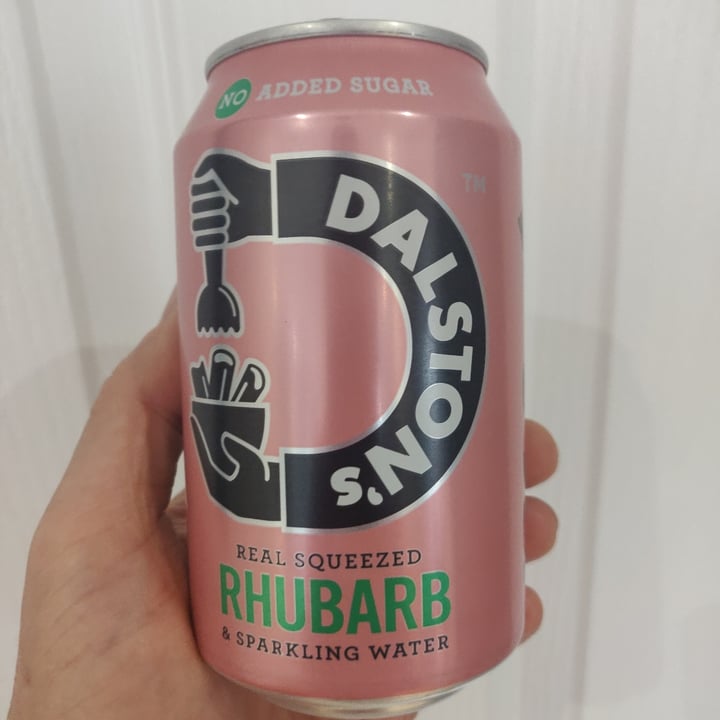 photo of Dalston's Soda Company Fizzy Rhubarb drink shared by @andrewapm on  05 Jun 2022 - review