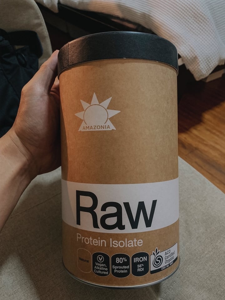 photo of Vitanuts  Raw Protein Isolate shared by @sadracolada on  09 Apr 2020 - review