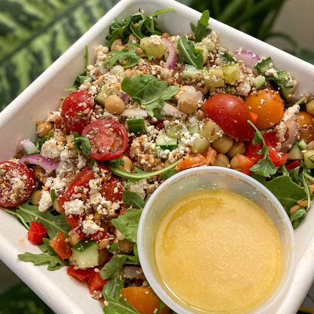 Photo of the dish “Feta and farro salad”