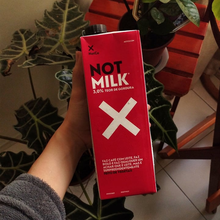 photo of NotCo Not Milk 3% Teor De Gordura shared by @alesjakll on  09 Aug 2022 - review