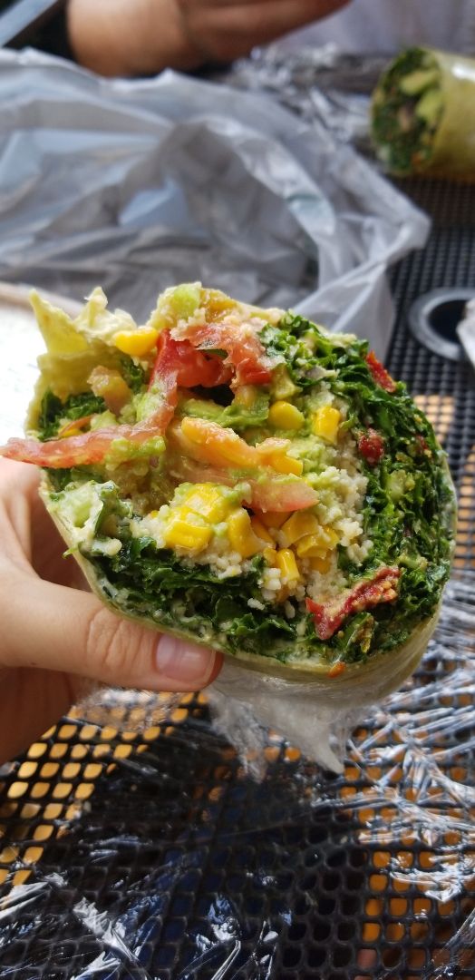 review photo of Tassili's Raw Reality Café Punany Wrap shared by @jpatterson on 20 Apr 2020 - review