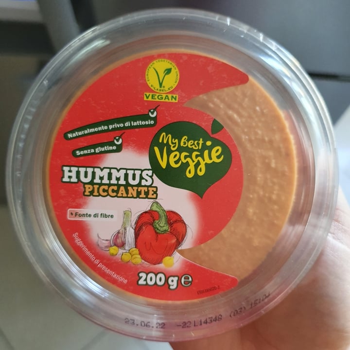 photo of My Best Veggie Hummus Piccante shared by @mattind on  11 Jun 2022 - review