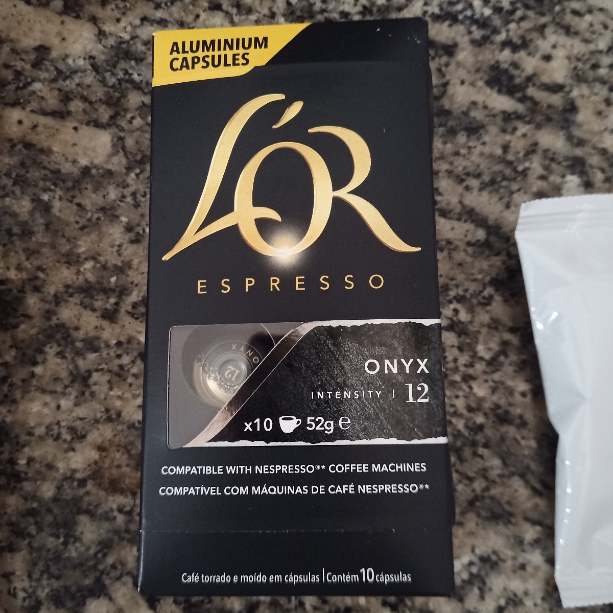 Capsule Café Onyx 12, L'OR Espresso