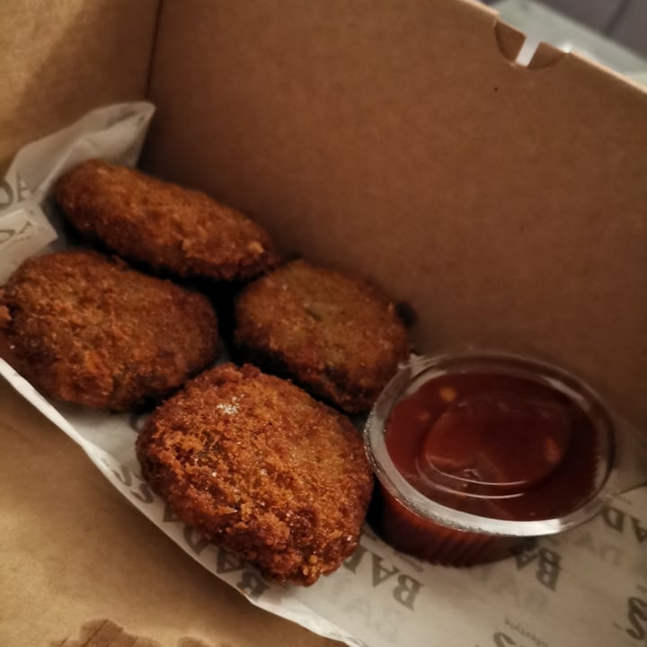 photo of Badass Burgers Aubergine Croquettes shared by @lukasser on  08 Apr 2021 - review