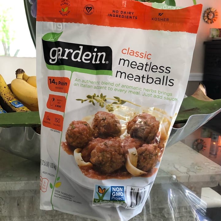 photo of Gardein Classic Meatless Meatballs shared by @jacfar on  09 May 2022 - review