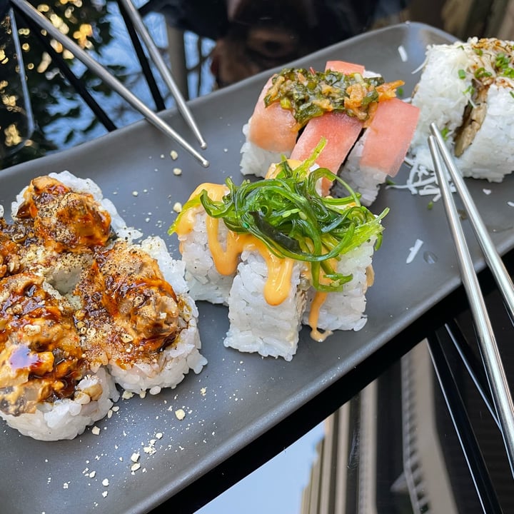 photo of Veg& The Gang Tabla de sushi shared by @yoyovegan on  06 Jan 2022 - review