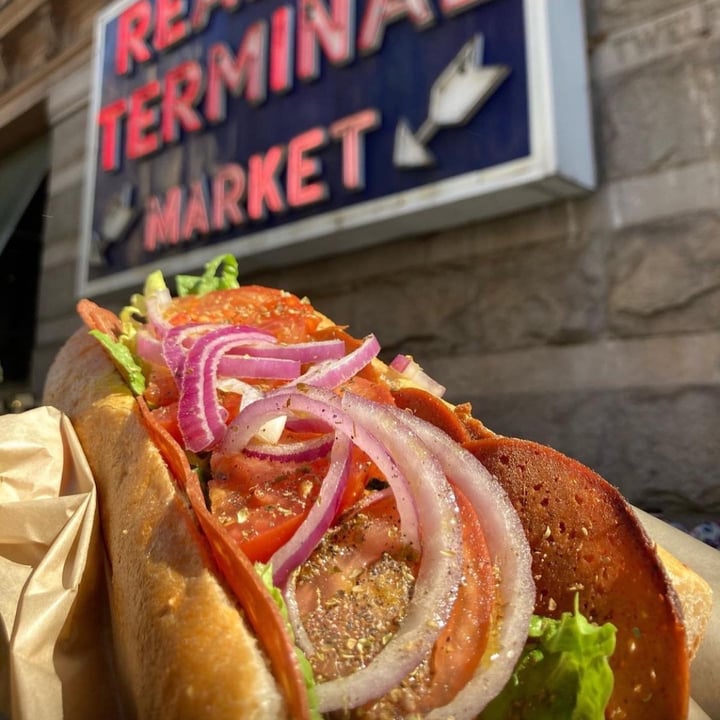 review photo of LUHV VEGAN DELI Vegan Italian Sandwich shared by @tofuwei on 27 Oct 2022 - review