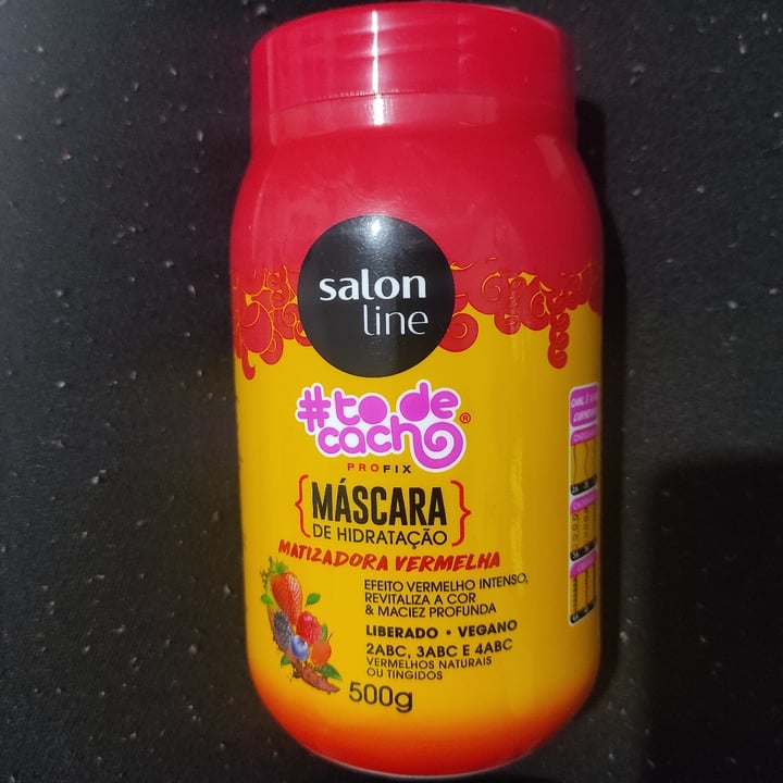 review photo of Salon line Máscara matizadora vermelha shared by @layla-lsn on 15 Oct 2022 - review