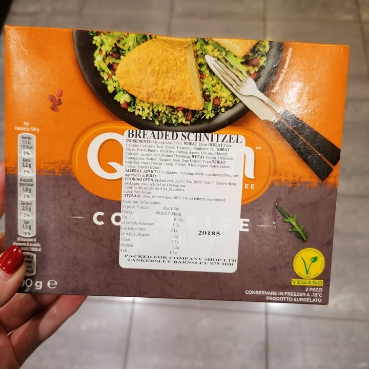 photo of Quorn 2 Schnitzels shared by @robynellen on  14 Sep 2020 - review