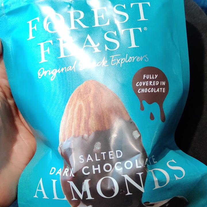 review photo of Forest Feast Salted Dark Chocolate Almonds shared by @nylalt on 18 Jul 2021 - review
