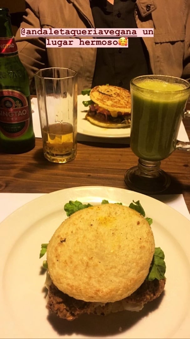 photo of Ándale Taqueria Vegana Arepa shared by @rominaa on  12 Jan 2020 - review