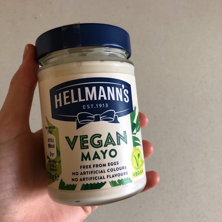 photo of Hellmann’s Hellman’s Vegan Mayonnaise shared by @jridley on  29 Apr 2020 - review