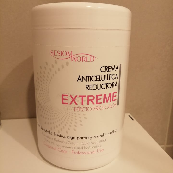 Sesiom World Crema Anticelulítica Reductora Extreme (efecto Frío-Calor)  Review