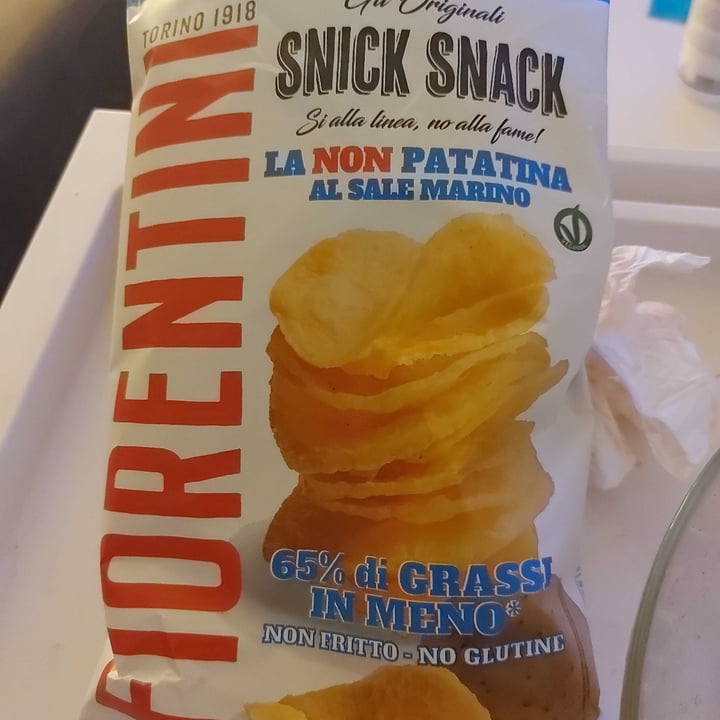 review photo of Fiorentini Snick snack la non patatina al sale marino shared by @elsky on 22 Aug 2022 - review